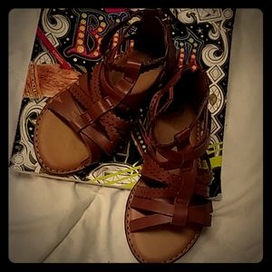 Brown Sandals for girls